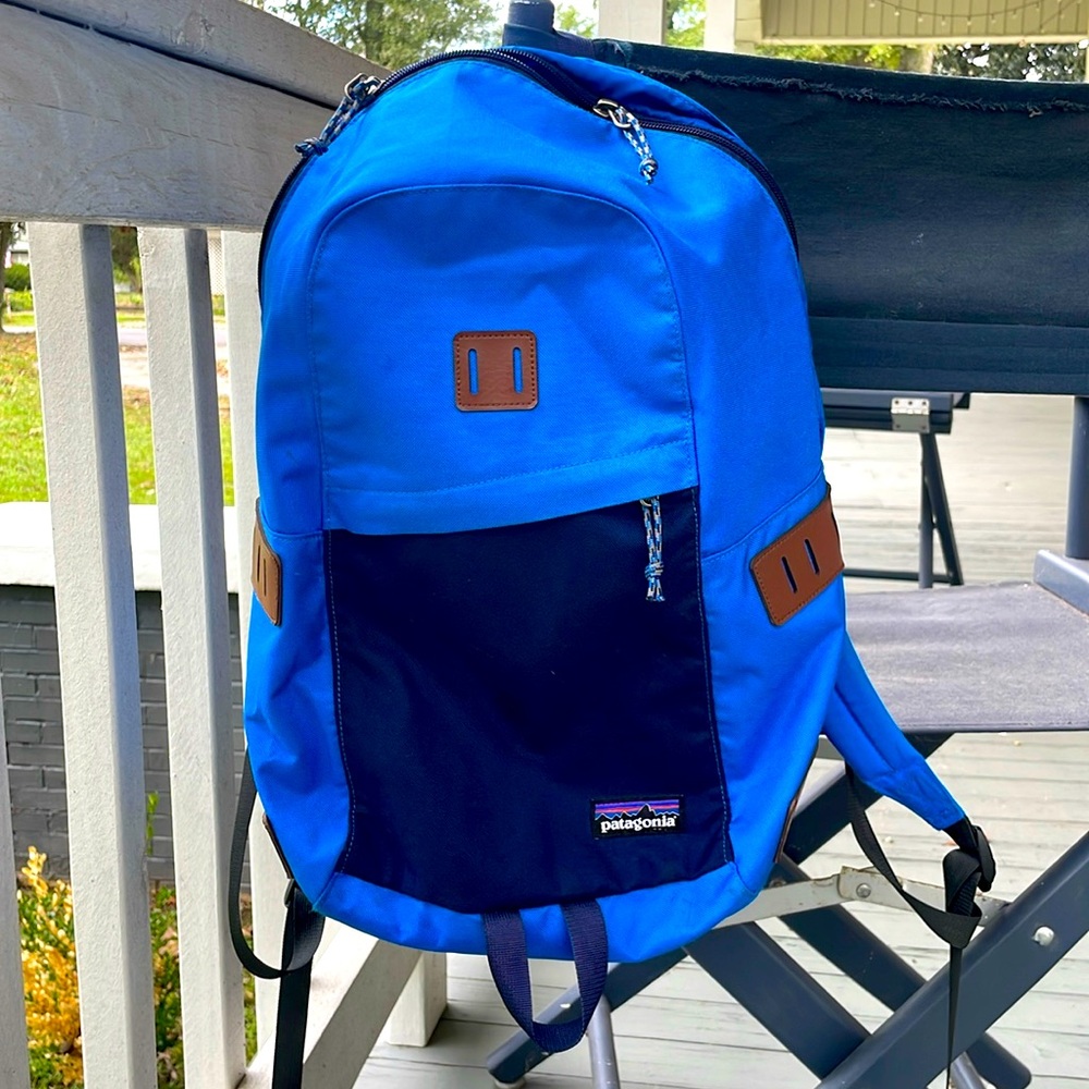 Patagonia Blue Backpack Durable and Sporty